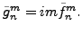 $\displaystyle \tilde{g}_n^m = im \tilde{f}_n^m .$