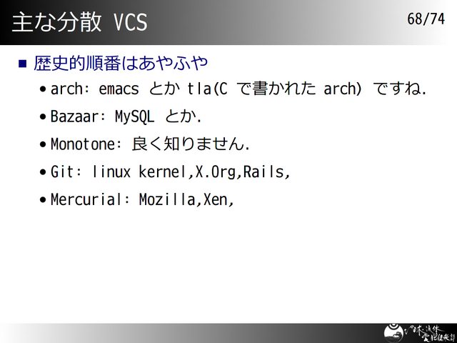 ���ʬ�� VCS
